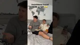 Unsichtbarer Freund - Prank an Tobi😂 itsofficialmarco