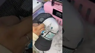 Custom trucker hat Wild as a Mother  DIY hat patches #reels #truckerhat #custom #shortsvideo