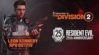 The Division 2 x Resident Evil 25th Anniversary Event [4K 60FPS]