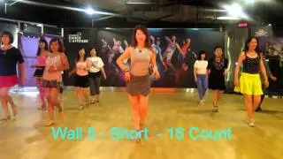 Stop Staring At My Eyes -  Line Dance  - 2nd Upload ( Pls Watch In HD)