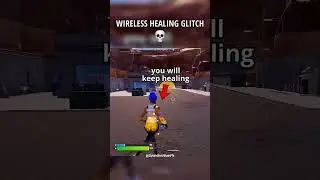 WIRELESS HEALING GLITCH in Fortnite Chapter 7 Season 1... 💀 #fortnite #shorts #gaming