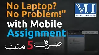 VU Assignments Mobile Se Kaise Banayein? | Google Docs Full Guide in Urdu | WardPoint