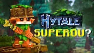 COMPARAR HYTALE e MINECRAFT N&Atilde;O FAZ SENTIDO! Gameplay revelada SURPREENDEU