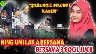 🔴NING UMI LAILA/BERSAMA 3 BOCIL LUCU/SARUNG'E MLOROT KABEH@BOLONGAJI-w6r #ceramahlucu #umilaila