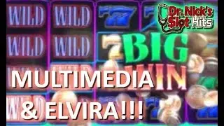 **FUN AND BIG WINS WITH MULTIMEDIA SLOTS & ELVIRA!!!**