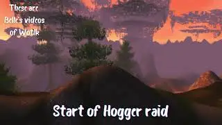 Start of Hogger raid