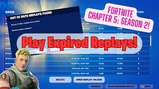 How to WATCH EXPIRED FORTNITE REPLAYS  | 2024 | SUPER EASY!
