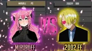 Miruri VS 2002💗 Free Fire : Full-GamePlay