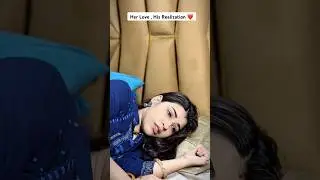 Her Love His realization ❤️ #couple #trending