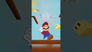 #shorts A super training of Super Mario (Speedpaint)