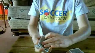 houdini's rubber band trick - card trick
