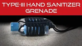 TYPE-III Hand Sanitizer Germ Grenade Pouch