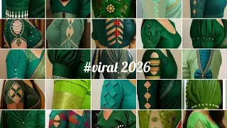 2026 🎉🎉 YouTube & insta के सबसे ज्यादा वायरल ब्लाउज़ के बाजू के डिज़ाइन /baju design/blouse Sleeves 
