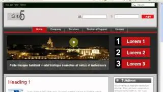 PSD to Joomla