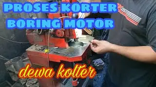 Proses korter boring sepeda motor || Jupiter z 🔥..