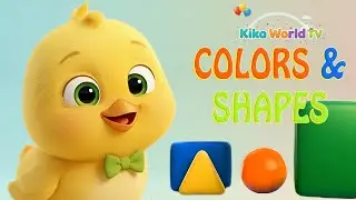 Kika Learns Colors & Shapes | Calm Learning for Toddlers