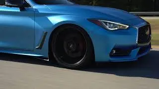 SLAMMED SATIN BLUE Q6O FEAL COILOVERS INSTALL | ROYALTY PERFORMANCE