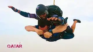 TANDEM SKYDIVE in QATAR ⠀  ⠀