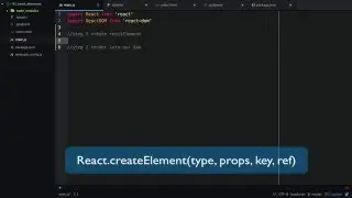 02 - Creating React.js Elements with only JavaScript 1