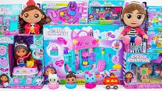 GABBY&rsquo;S DOLLHOUSE Collection Unboxing ASMR | Gabby's Dollhouse Kitty Care Figure Set