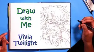 Draw With Me - Vivia Twilight - Master Detective Archives: Rain Code 🎨☔🌧️