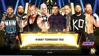 4-Way Tag Team Elimination Match @ WrestleMania! | WWE 2K24