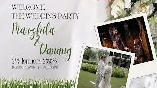 🔴LIVE | THE WEDDING PARTY MANZHILA DAN DANANG