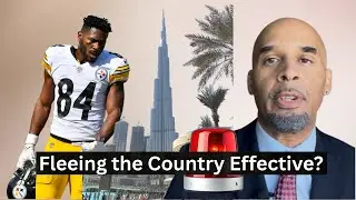 Antonio Brown's Case Shows the Problems of Fleeing the Country