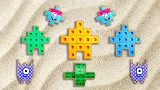 Looking for Numberblocks Puzzle Tetris NEW 300Pirate Space ASMR   Numberblocks Satisfying Video