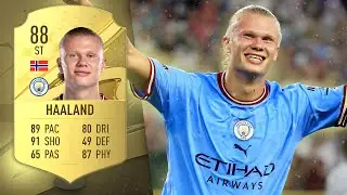 The Best GOLD Card in FIFA 23! 🤖 88 Erling Haaland Player Review - FIFA 23 Ultimate Team