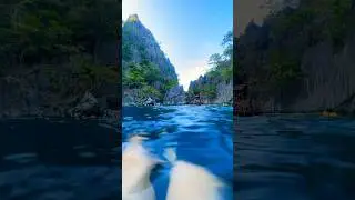 Crystal clear water in Coron, Palawan 💖 #travel #philippines #palawan