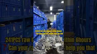 241pcs Raw Hair shipped out at the same day after payment❗️can your vendor do that ? #rawhair #hair