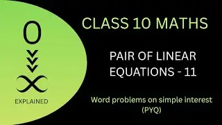 Class 10 CBSE || PYQ || Word problems on Simple Interest || Part 11 || Komal ma'am