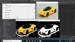 Color Detection in Python using openCV-HM