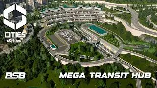 Mega Transit Hub Build: Intercity Terminal & Subway Integration || Cities: Skylines 2
