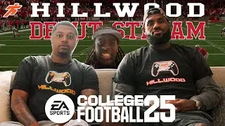 LeBron James, Kai Cenat, Frankie Walker Debut EA College Football 25 For The First Time
