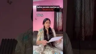Indian parents reaction on marks 😂|| #relatable #result #like #firstvideo #video #shorts #youtube