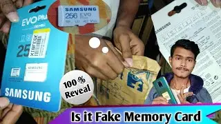 Samsung evo 256 GB Memory Card || Memory Card fake hai ya original pata kare Full details #fake