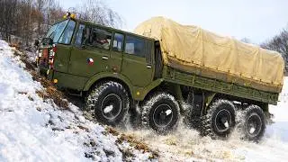 Military Trucks Meeting 6x6 & 8x8 | Extreme Forest Offroad &ndash; Bahno Babiny