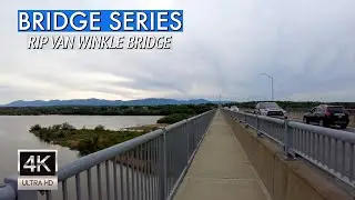 POV Bridge Walking Tour - RIP Van Winkle Bridge - Hudson River Skywalk - Hudson Valley New York