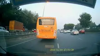 One-Way Violation by Arrogant Lady Driver
