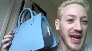 ASMR.  Modalu England Handbag reveal