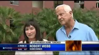 Homeowners of torched Lake Whitney home speak