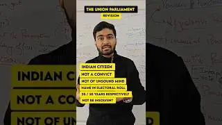 The Union Parliament: ICSE/ CBSE : History Civics Revision 🔥