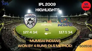 S02E08 | IPL 2009 | Deccan Chargers vs Mumbai Indians | Highlights | #DCHvsMI