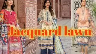 jacquard lawn dress design 2022//New Arrival jacquard lawn