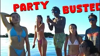 Must watch !!! When Police Breakup Your Boat Party And Make You Cry For Mommy