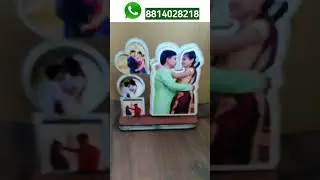 Personalised 3D Photos Couple LED Lamp || Personalised Gifts🎁 || Rewari Cart || Reels || Shorts