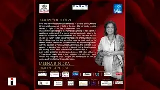 Devi Awards Delhi 2024: Meena Bindra honoured for her pioneering work in Indian fashion.