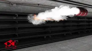 Aerosol fire extinguisher used in electricity field, how does fire suppression system work?